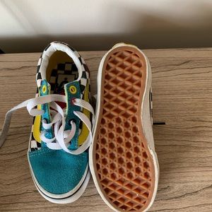 Unisex vans toddler 11 runs small size 10 fit